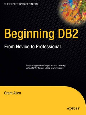 cover image of Beginning DB2